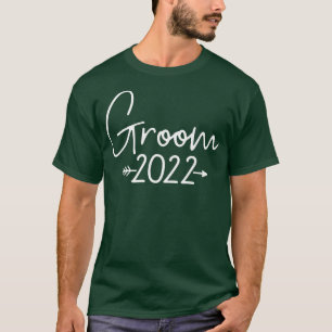 T-shirt Marié 2022 pour mariage ou enterrement de vie de g