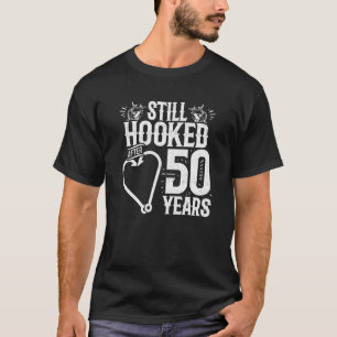 T-shirt Marié 50 ans - Couple de pêche - 50e Mariage A