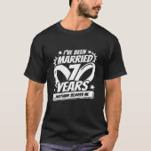 T-shirt Marié 7 ans drôle 7e anniversaire Mariage (Devant)