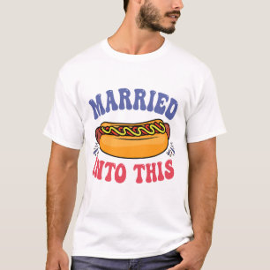 T-shirt Marié à ce drôle de chien d'amour couples