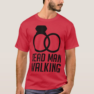 T-shirt Marié à la marche Le marié