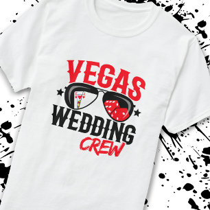 T-shirt Marié à Las Vegas - Vegas Wedding Party