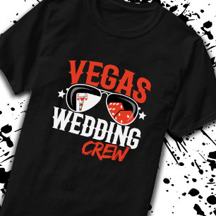 T-shirt Marié à Las Vegas - Vegas Wedding Party