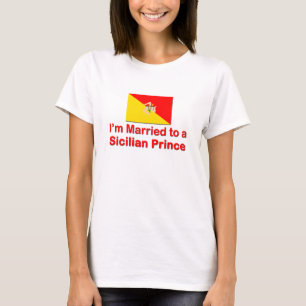 T-shirt Marié à un prince sicilien