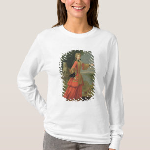 T-shirt Marie-Adelaïde De la Savoie dans la robe de chass