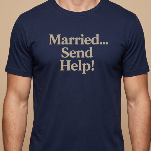 T-shirt Marié… Au secours !
