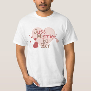 T-shirt Marié avec elle