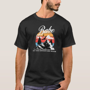 T-shirt Marie-Célibataire Rustique Mariage Extérieur Par
