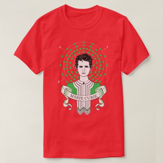 T-shirt Marie Curie (Design devant)