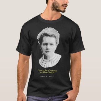 T-shirt Marie Curie Citation