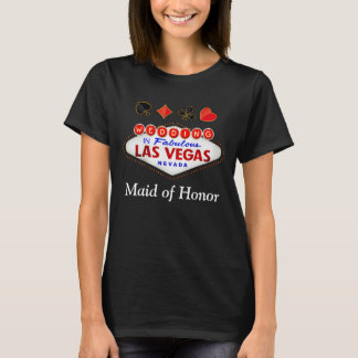 T-shirt Marié dans Fabulous Las Vegas Maid of Honor Cadeau