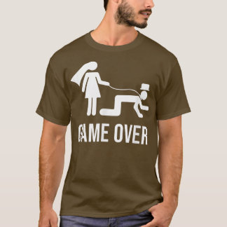 T-shirt Marié de fête de Bachelor sarcastique Mariés Marié