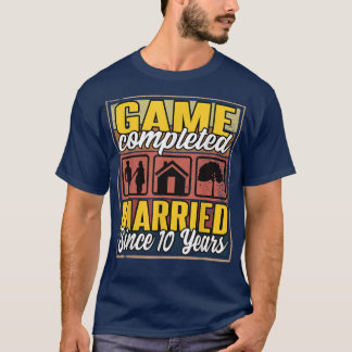 T-shirt Marié depuis 10 ans I 10e Mariage