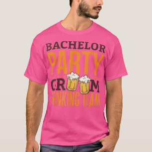 T-shirt Marié Équipe de boisson du marié JGA Hommes Enterr