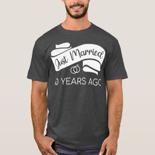 T-shirt Marié Il Y A 30 Ans V