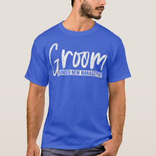 T-shirt Marié sous nouvelle direction Mariage drôle Marié