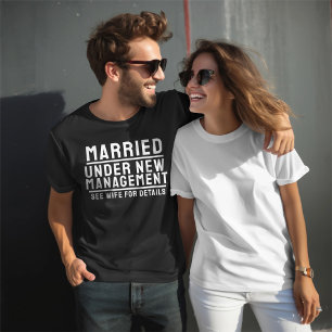 T-shirt Marié Sous Nouvelle Direction Voir Femme Pour Plus