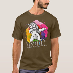 T-shirt Marié THE GROOM - Hommes Enterrement de Vie de Cél