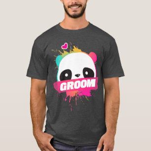 T-shirt Marié THE GROOM Hommes Enterrement de vie de garç