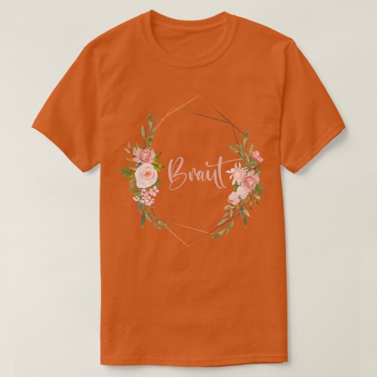 T-shirt mariée 33 (Design devant)