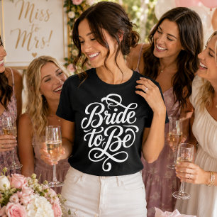 T-shirt Mariée à être Mariage ou Réception de Mariage