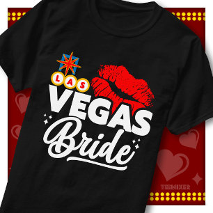 T-shirt Mariée Amusante à Devenir Cute Vegas Enterrement d