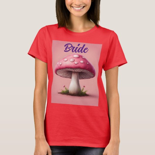 T-shirt mariée champignon (Devant)