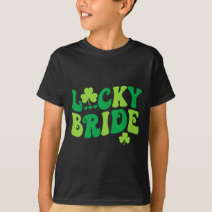 T-shirt Mariée chanceuse Mari couples assortis mariage St 