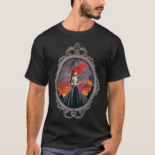 T-shirt Mariée de Dracula (Devant)