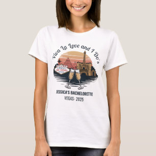 T-shirt Mariée de jeune fille sur mesure à Las Vegas