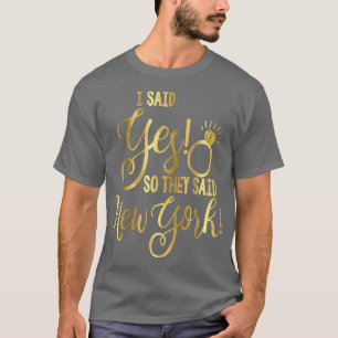 T-shirt Mariée Enterrement de vie de jeune fille J'ai dit