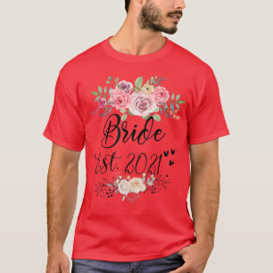 T-shirt Mariée Est 2022 Mariage Enterrement de Vie de Jeun