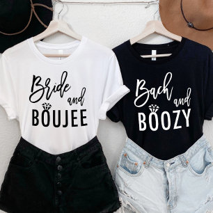 T-shirt Mariée et Boujee Bachelorette