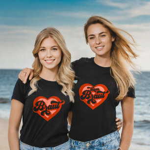 T-shirt Mariée Et Équipe De Mariée Enterrement De Vie De J