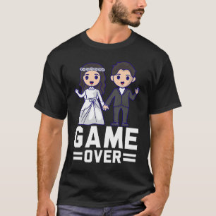 T-shirt Mariée Et Mari Fait De La Peine De Garçon D'Honneu