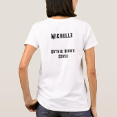 T-shirt Mariée gothique (Dos)