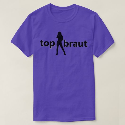 T-shirt Mariée idéale (Design devant)