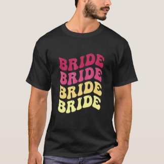 T-shirt Mariée, je le fais Équipage Rétro Enterrement de v