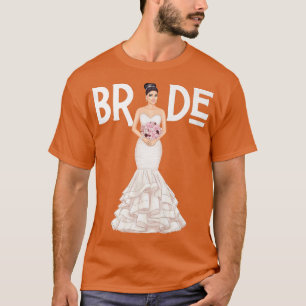 T-shirt Mariée Jour de Mariage Femme Saint-Valentin Amour 
