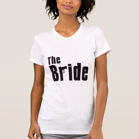 T-shirt Mariée mafieuse (Devant)