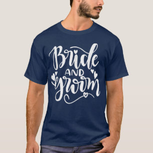 T-shirt Mariée Mariage Correspondant Bachelor Et Bachelor