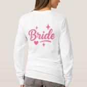 T-shirt Mariée Néon Rose (Dos)