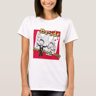 T-shirt mariée NYC
