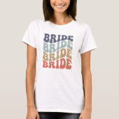T-shirt Mariée Rétro (Devant)
