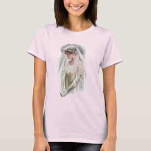 T-shirt Mariée victorienne vintage avec la Bible Harrison