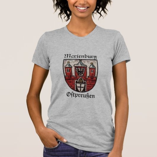 T-shirt Marienburg Ostpreussen (Devant)