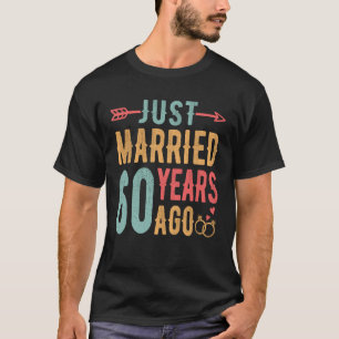 T-shirt Mariés il y a 60 ans - 60e anniversaire de mariage