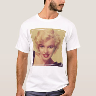 T-shirt Marilyn dans le noir