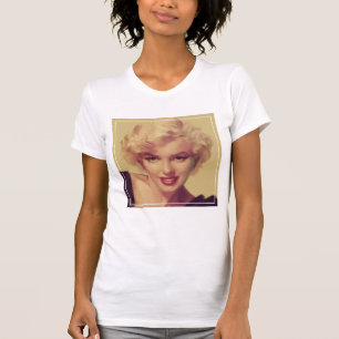 T-shirt Marilyn dans le noir