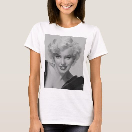 T-shirt Marilyn le regard (Devant)